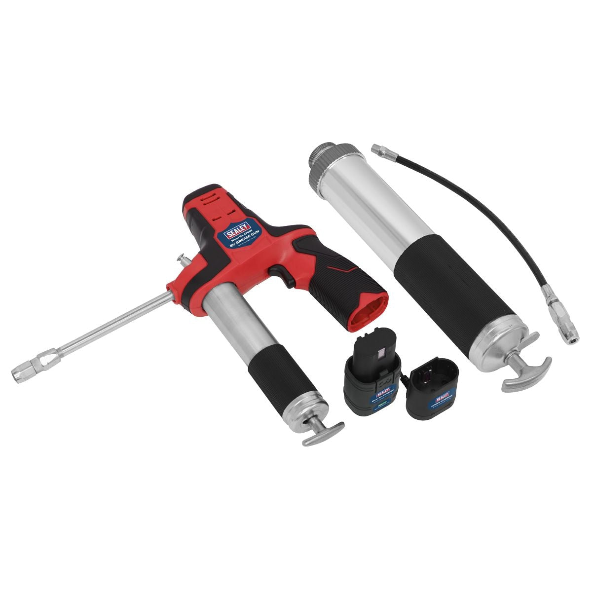 Sealey Cordless Grease Gun 8V - Image 1