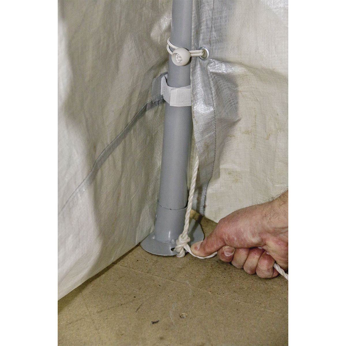 Sealey Dome Roof Car Port Shelter 4 x 6 x 3.1m - Image 4