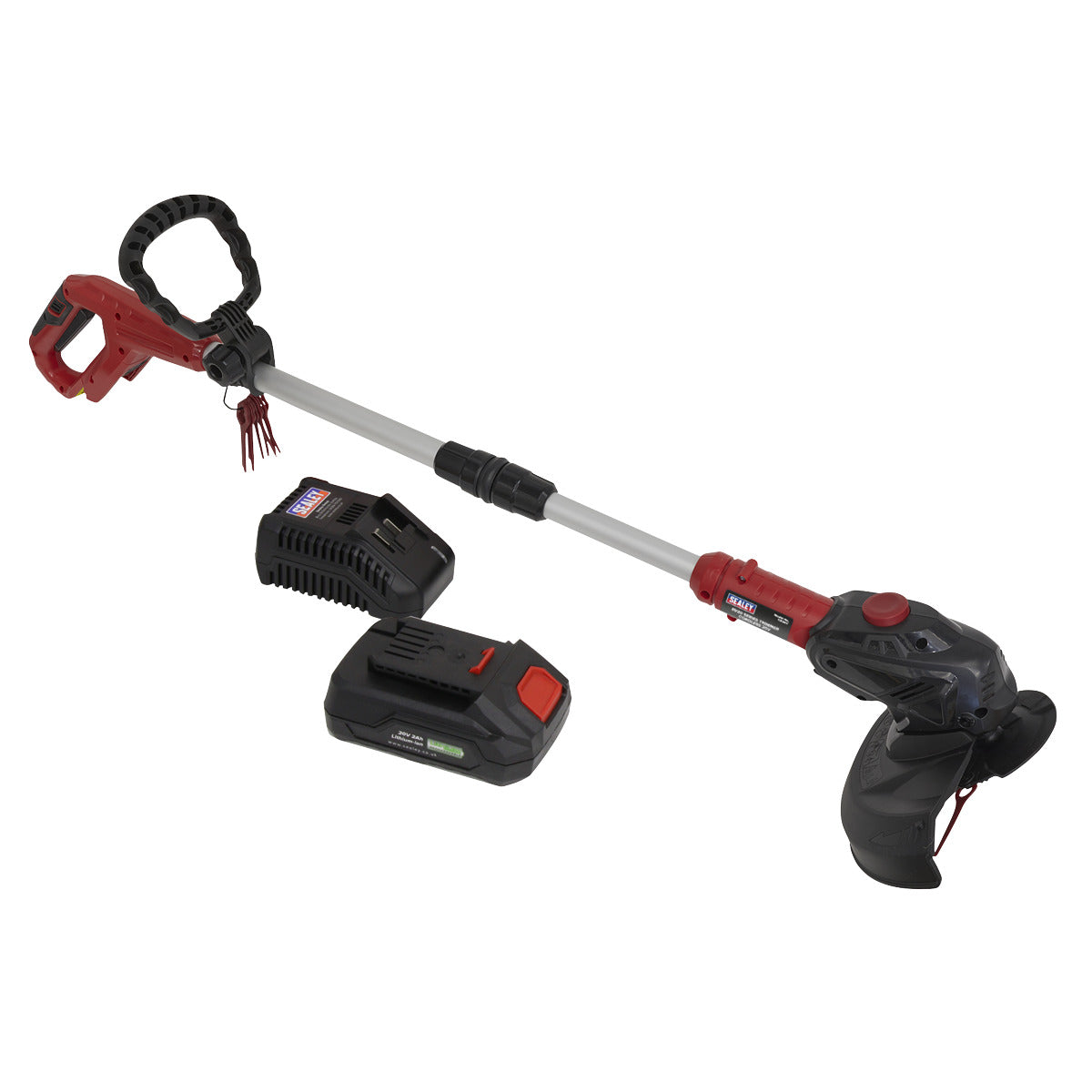 Sealey SV20 Series Cordless Grass Trimmer 20V with 2Ah Battery & Charger CS20VCOMBO2
