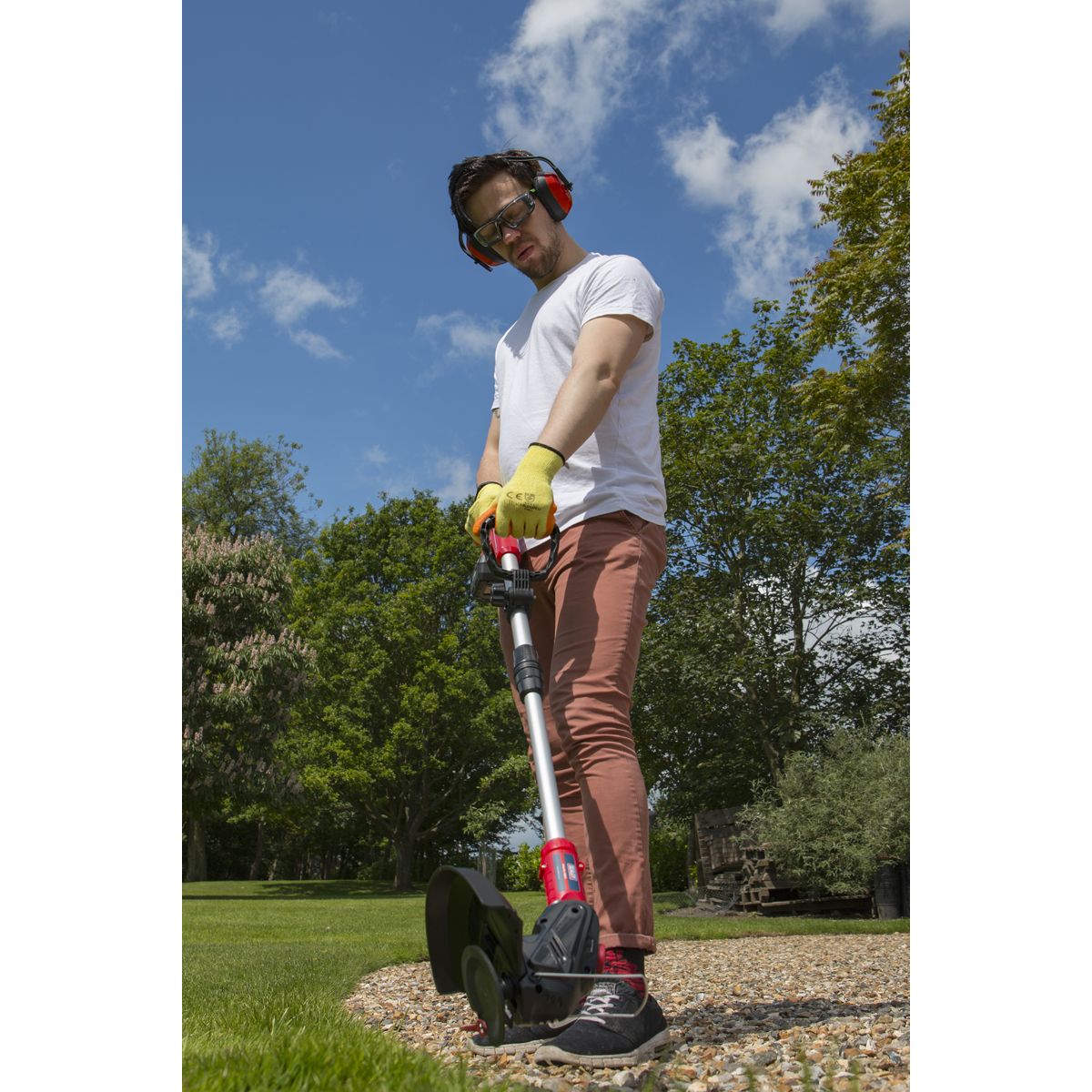 Sealey SV20 Series Cordless Strimmer 20V with 4Ah Battery & Charger - Image 5