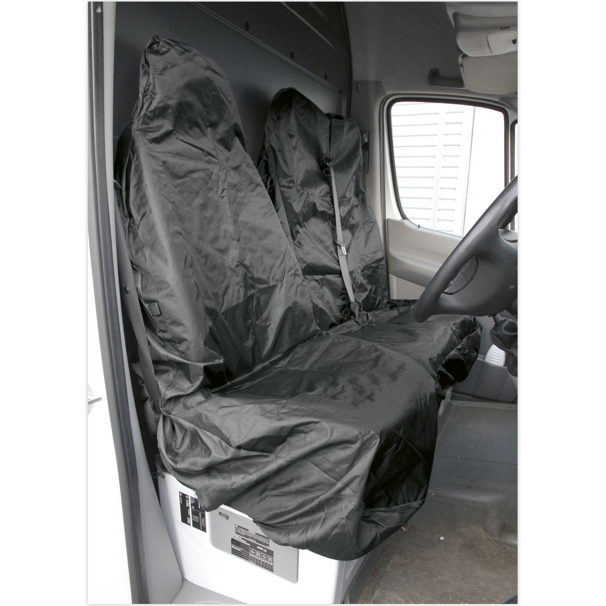 Sealey Heavy-Duty Van Seat Protector Set 2pc - Image 1