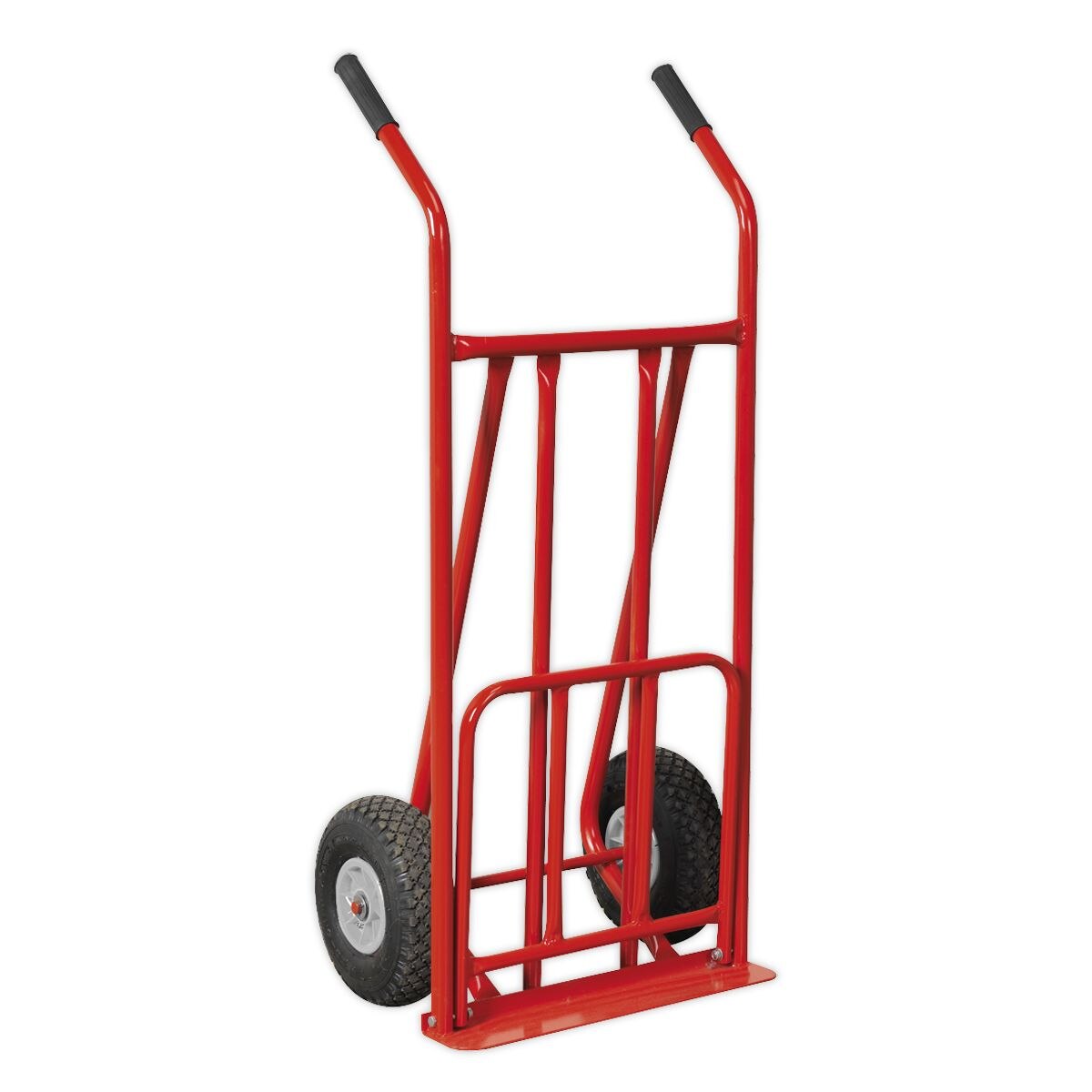 Sealey Folding Sack Truck with Pneumatic Tyres 150kg Capacity - Image 3