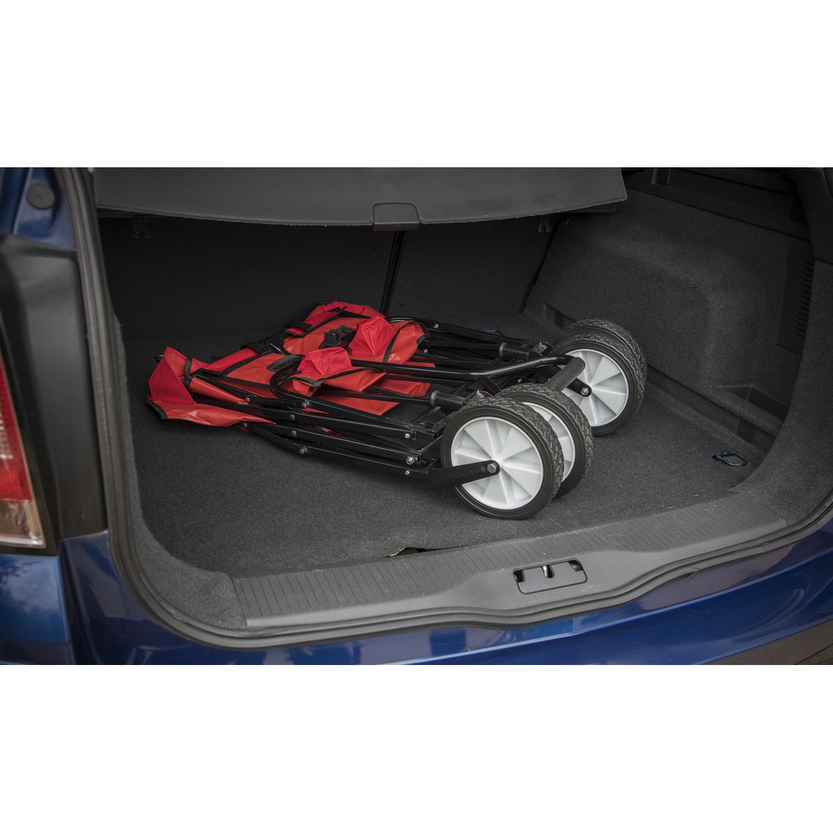 Sealey Folding Canvas Trolley 70kg Capacity - Image 4