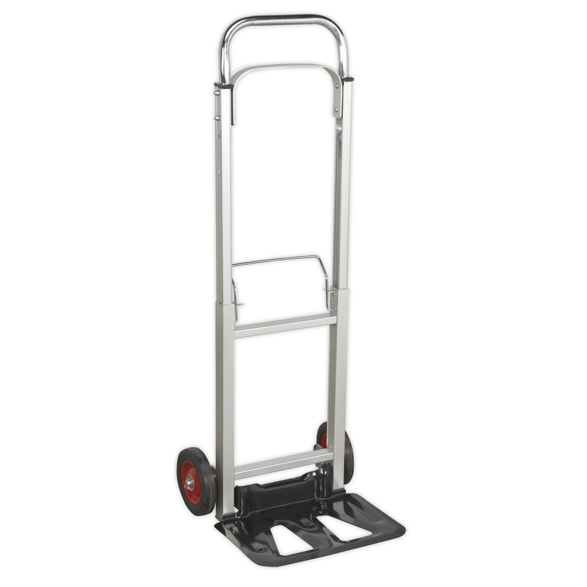 Sealey Folding Sack Truck Aluminium 90kg Capacity - Image 1