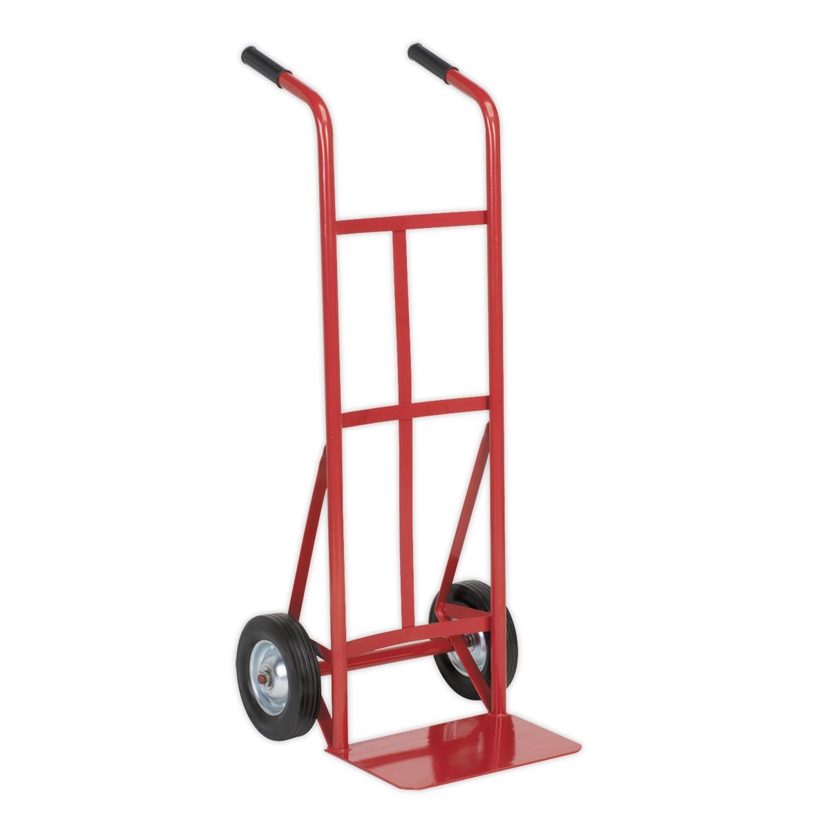 Sealey Sack Truck with Solid Tyres 150kg Capacity - Image 1
