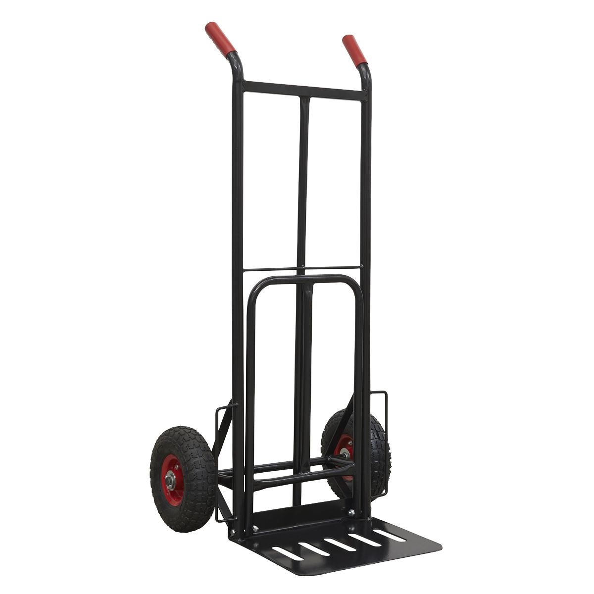 Sealey Premier Heavy-Duty Sack Truck with PU Tyres 300kg Capacity - Image 1
