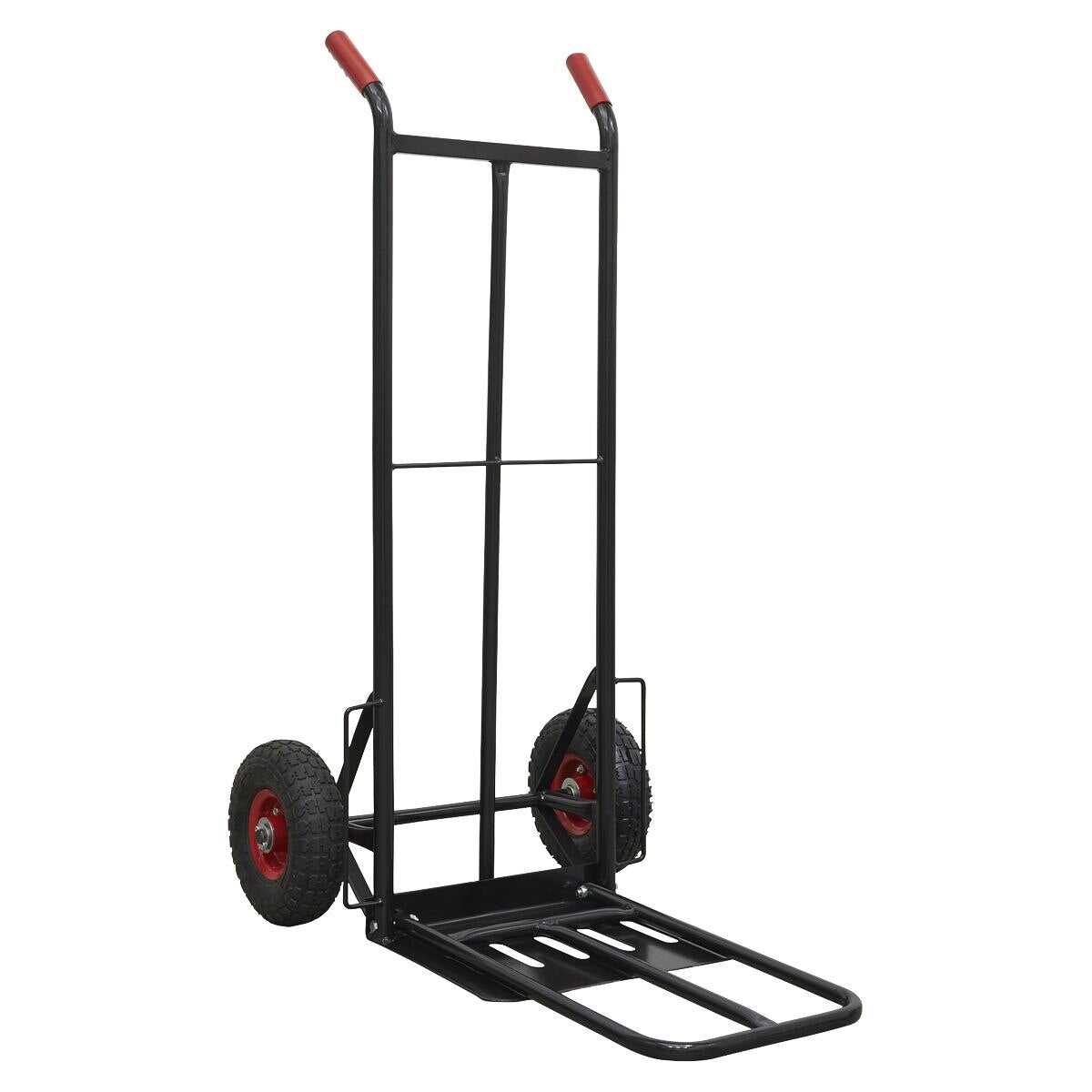 Sealey Premier Heavy-Duty Sack Truck with PU Tyres 300kg Capacity - Image 2