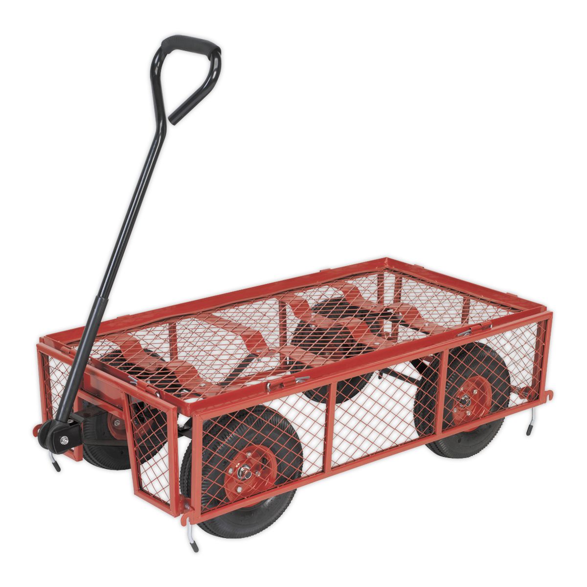Sealey Platform Truck with Folding/Removable Sides 200kg Capacity - Image 5
