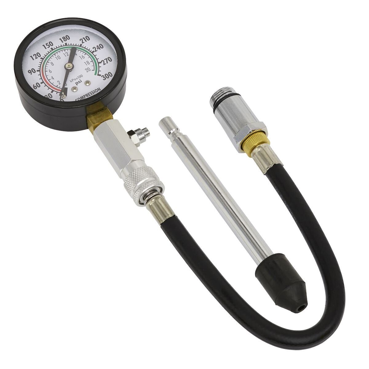 Sealey Petrol Engine Compression Test Kit 3pc - Image 6