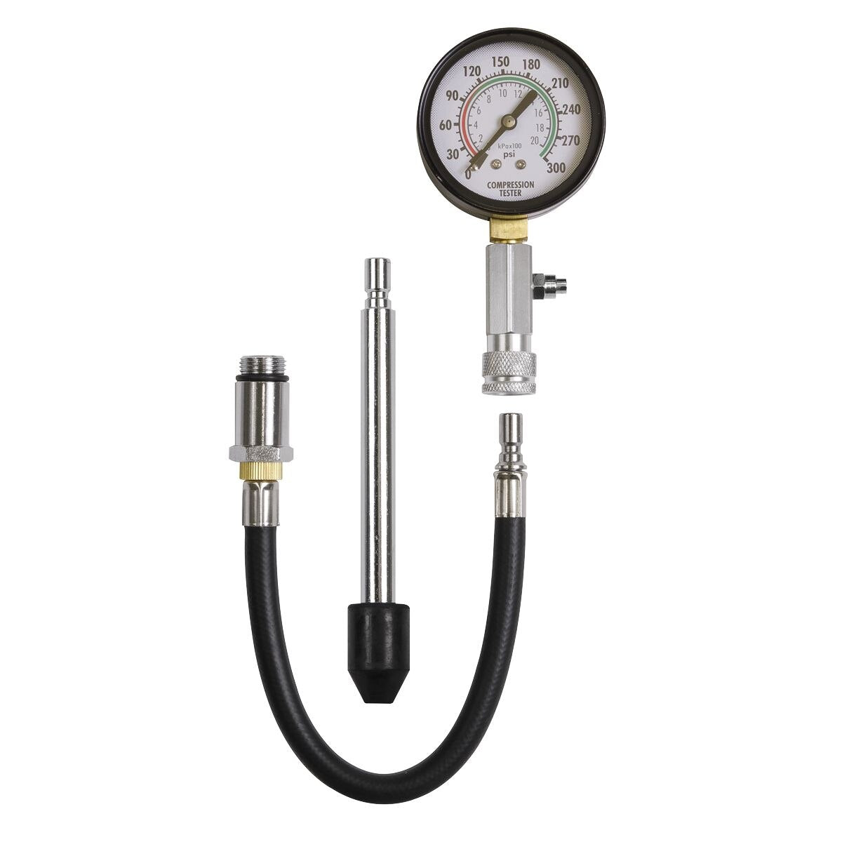 Sealey Petrol Engine Compression Test Kit 3pc - Image 8