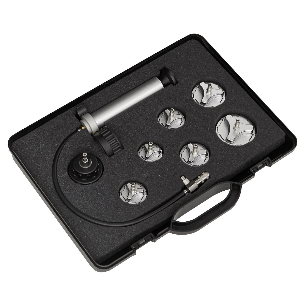 Sealey Commercial Cooling System Pressure Test Kit 7pc - Image 5