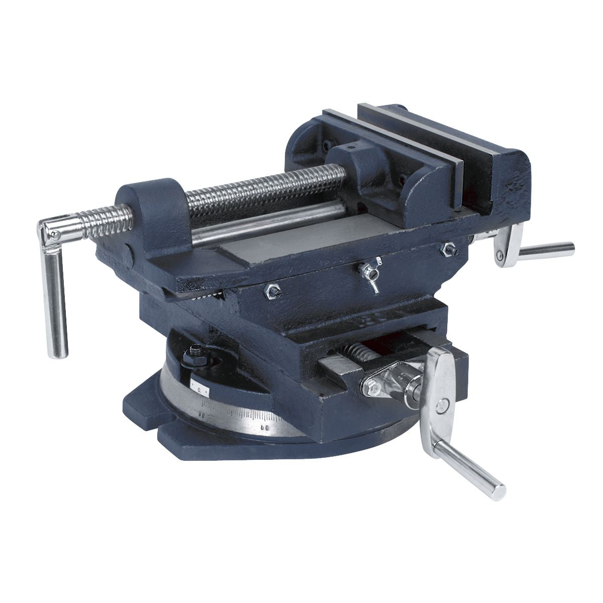 Sealey Compound Cross Vice 150mm - Image 1