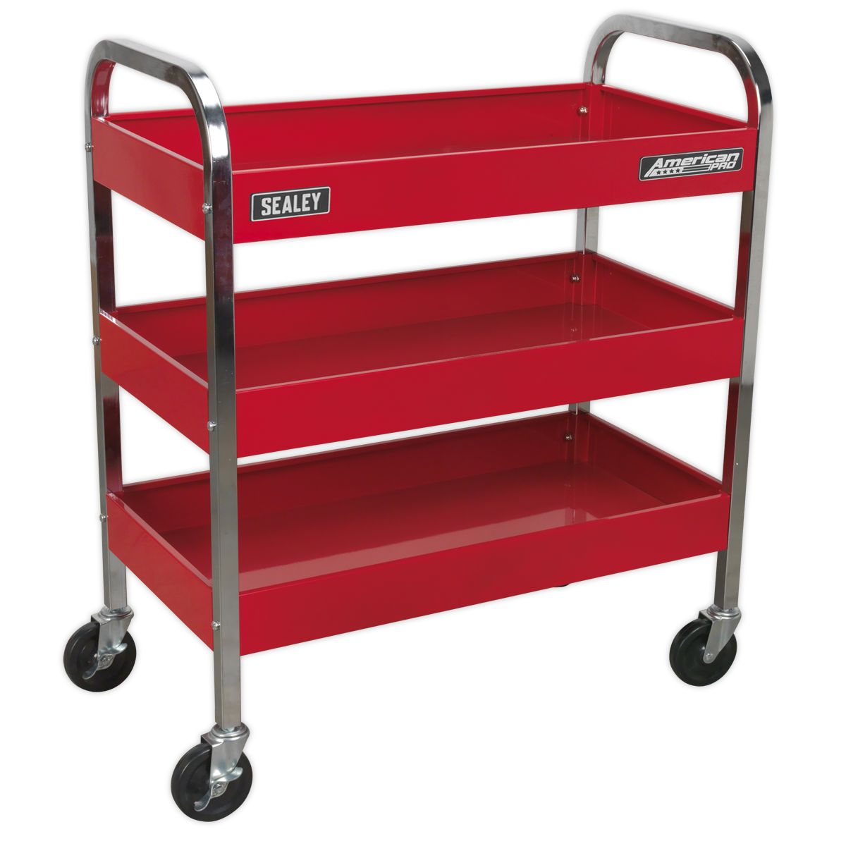 Sealey American PRO Heavy-Duty Trolley 3-Level - Image 1