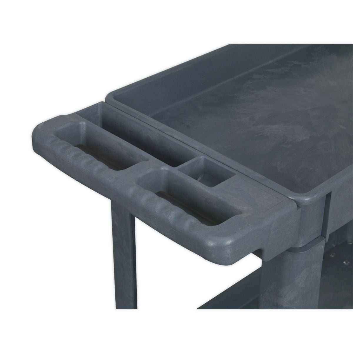 Sealey Composite Heavy-Duty Trolley 2-Level - Image 2