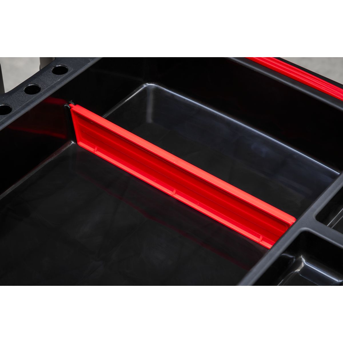 Sealey Composite Workshop Trolley with Parts Storage 3-Level - Image 7