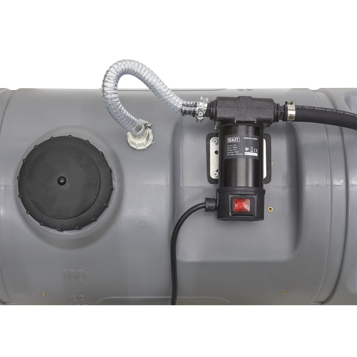 Sealey Portable Diesel Tank 100L 12V - Image 4