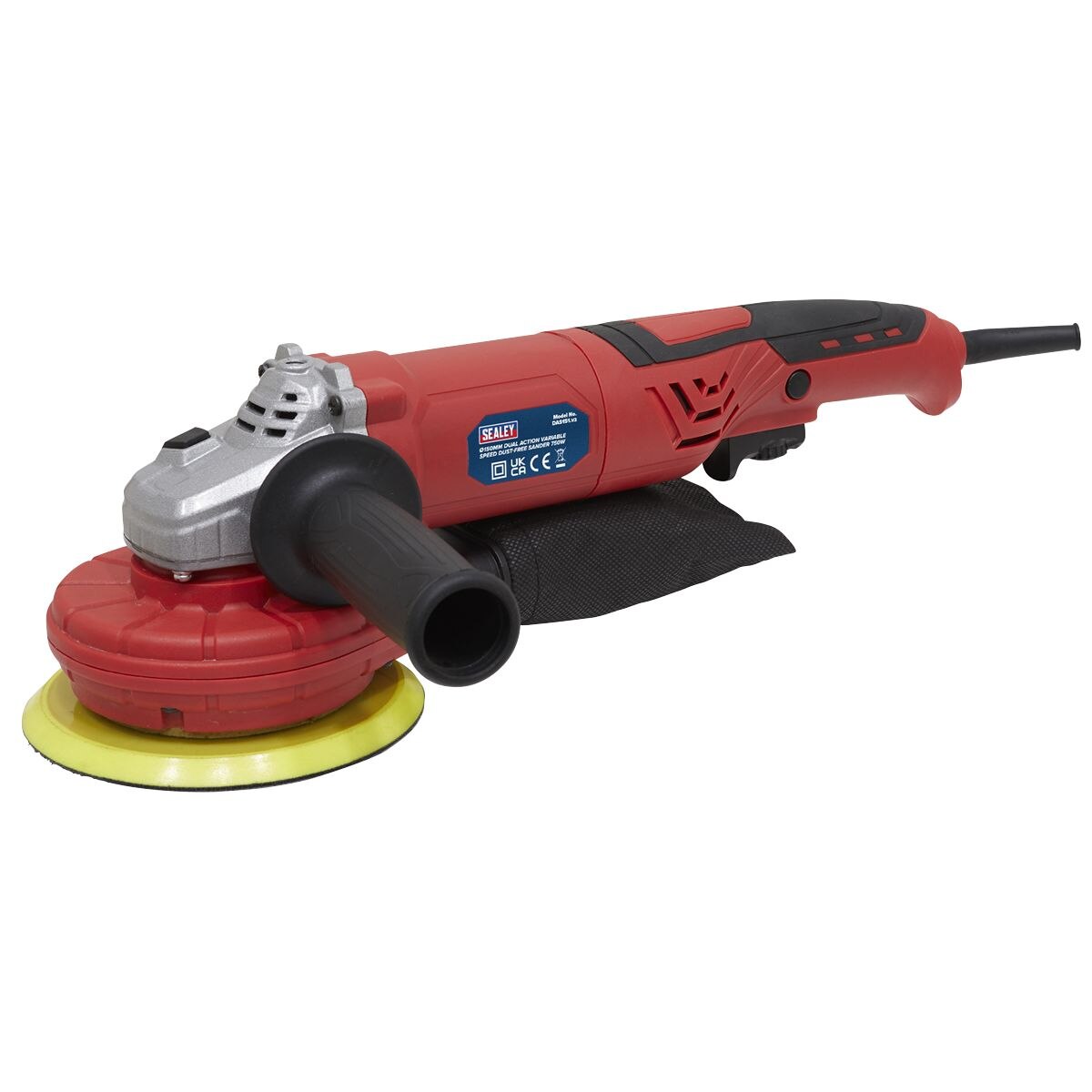 Sealey 150mm Variable Speed Dust-Free Dual Action Sander 750W - Image 5