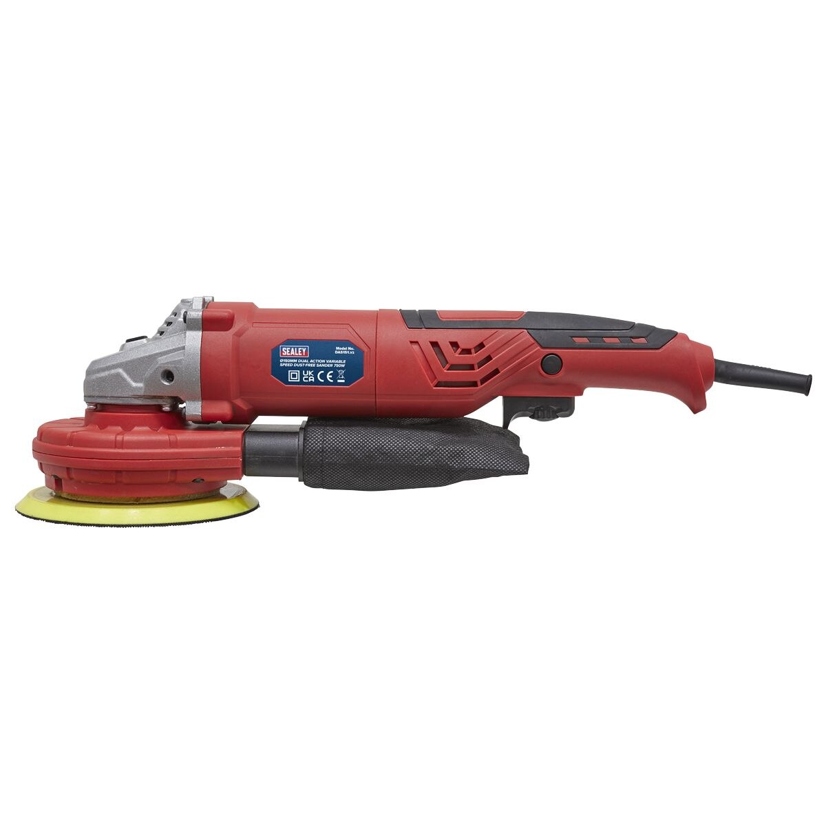 Sealey 150mm Variable Speed Dust-Free Dual Action Sander 750W - Image 6