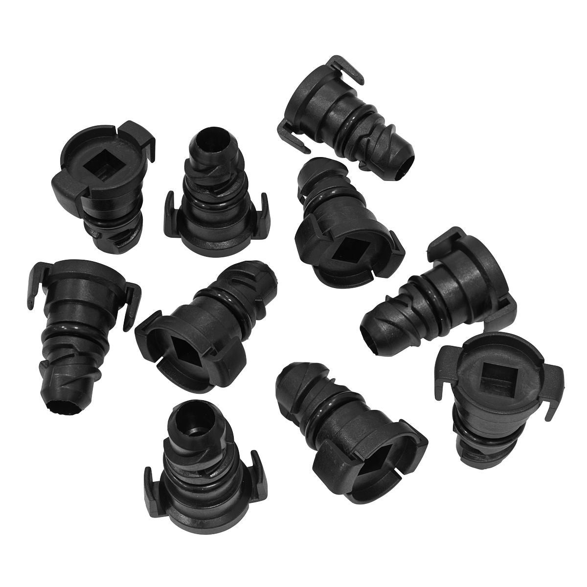 Sealey Plastic Sump Plug for Ford Duratorq - Pack of 10 - Image 1