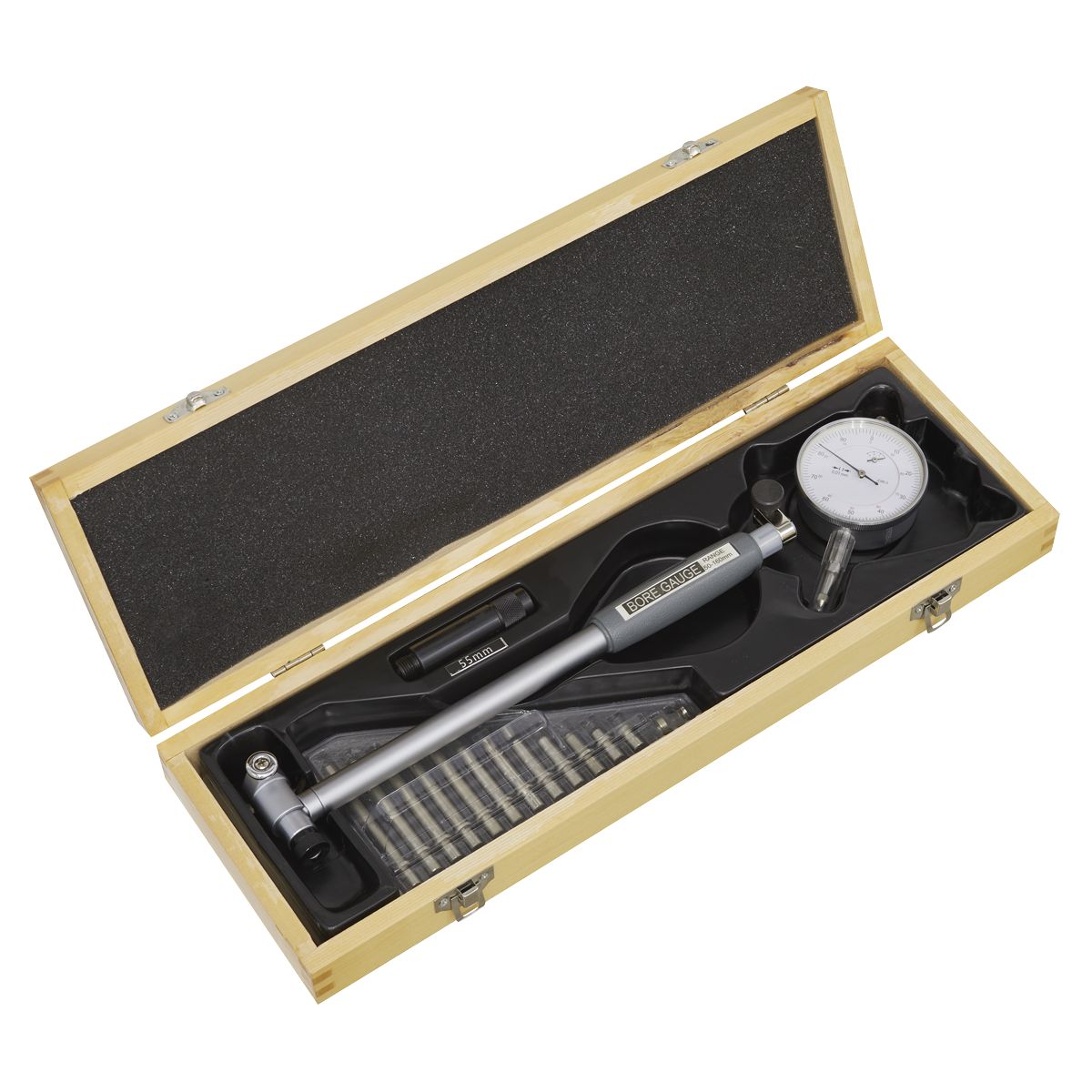 Sealey Dial Bore Gauge 50-160mm - Image 1