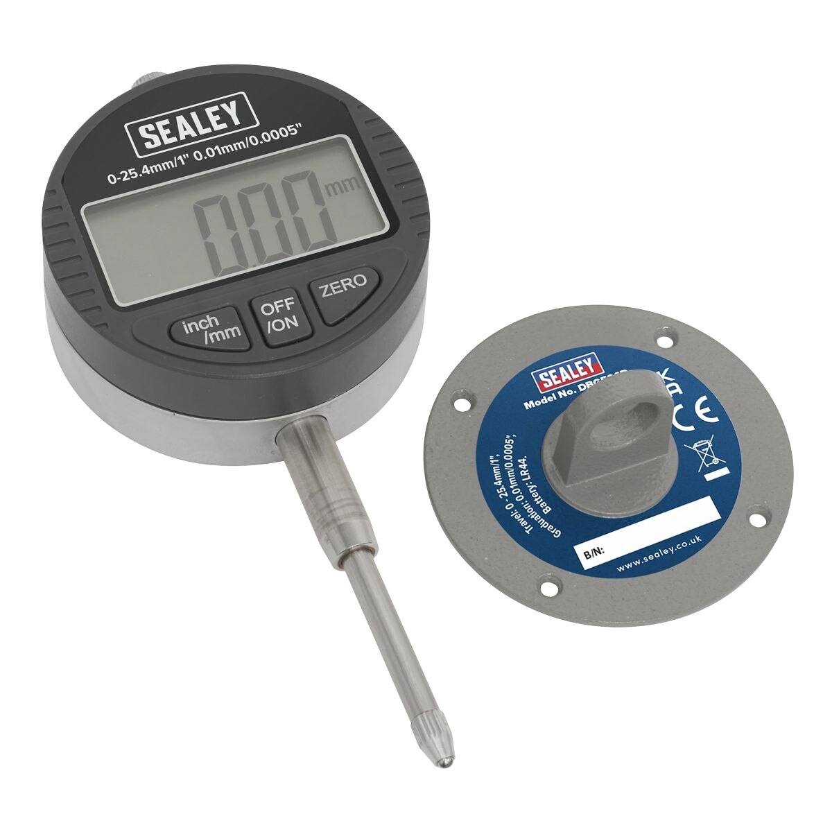 Sealey Dual Reading Digital Dial Bore Gauge - Image 6