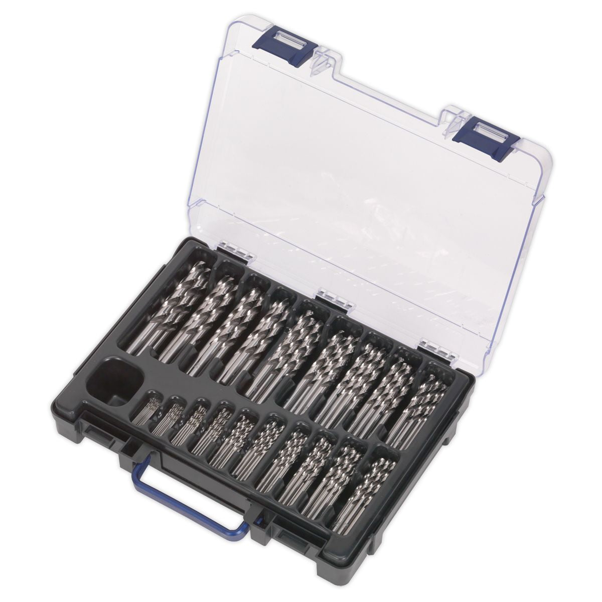 Sealey HSS Fully Ground Drill Bit Assortment 170pc - Image 2