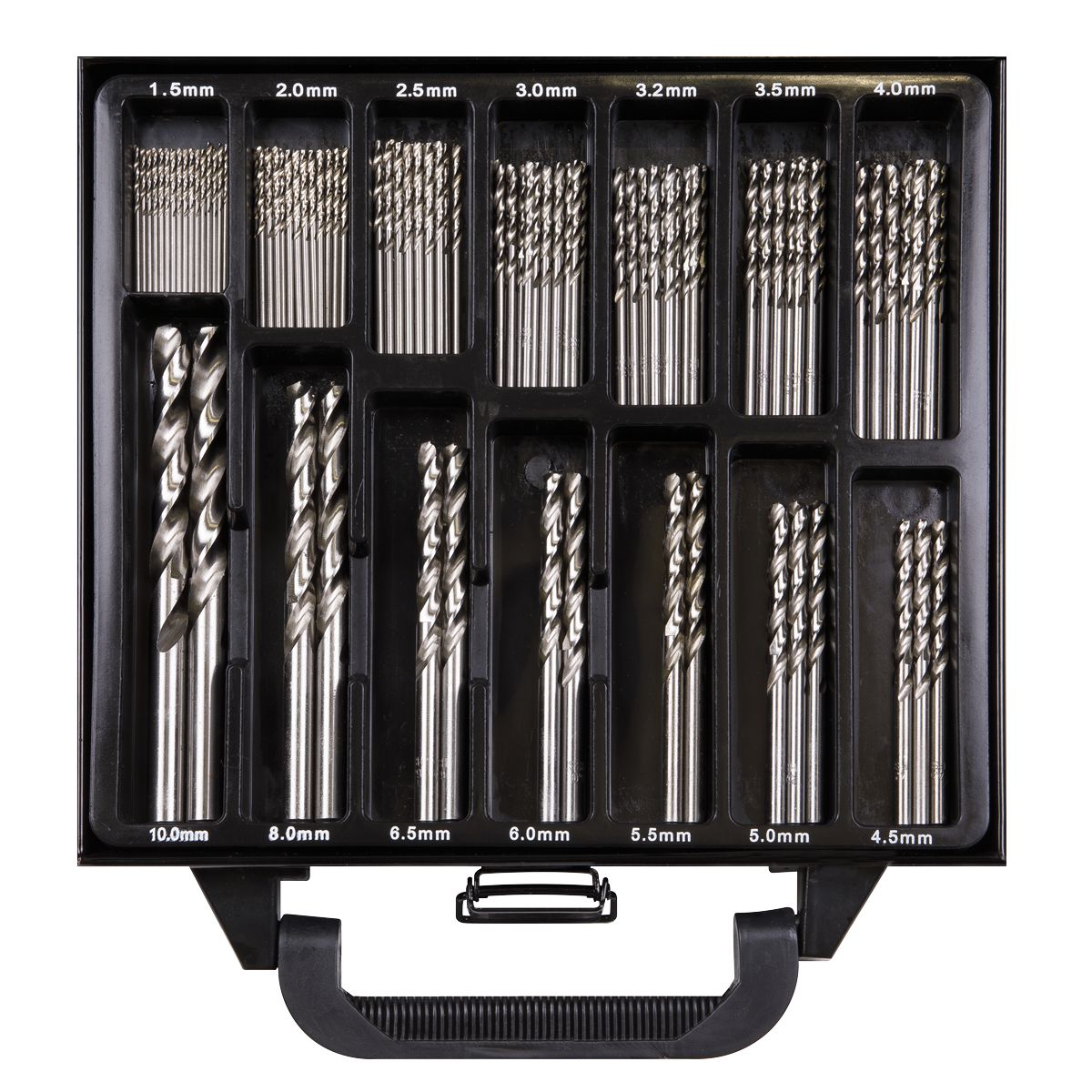 Sealey Fully Ground Drill Bit Set 99pc - Image 3