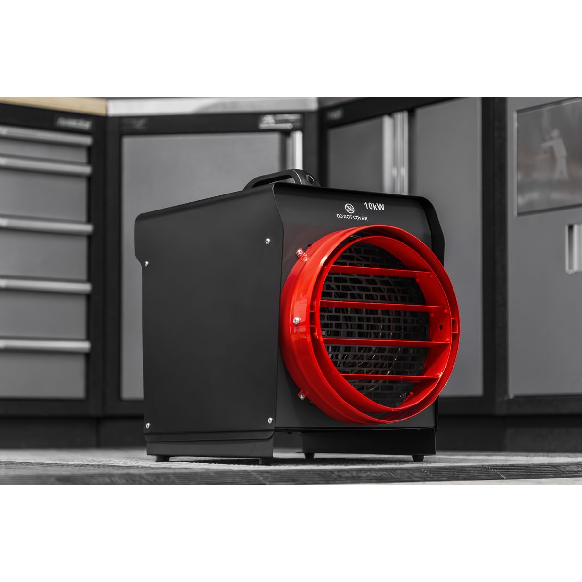 Sealey Industrial Fan Heater with Ducting 10kW - Image 4