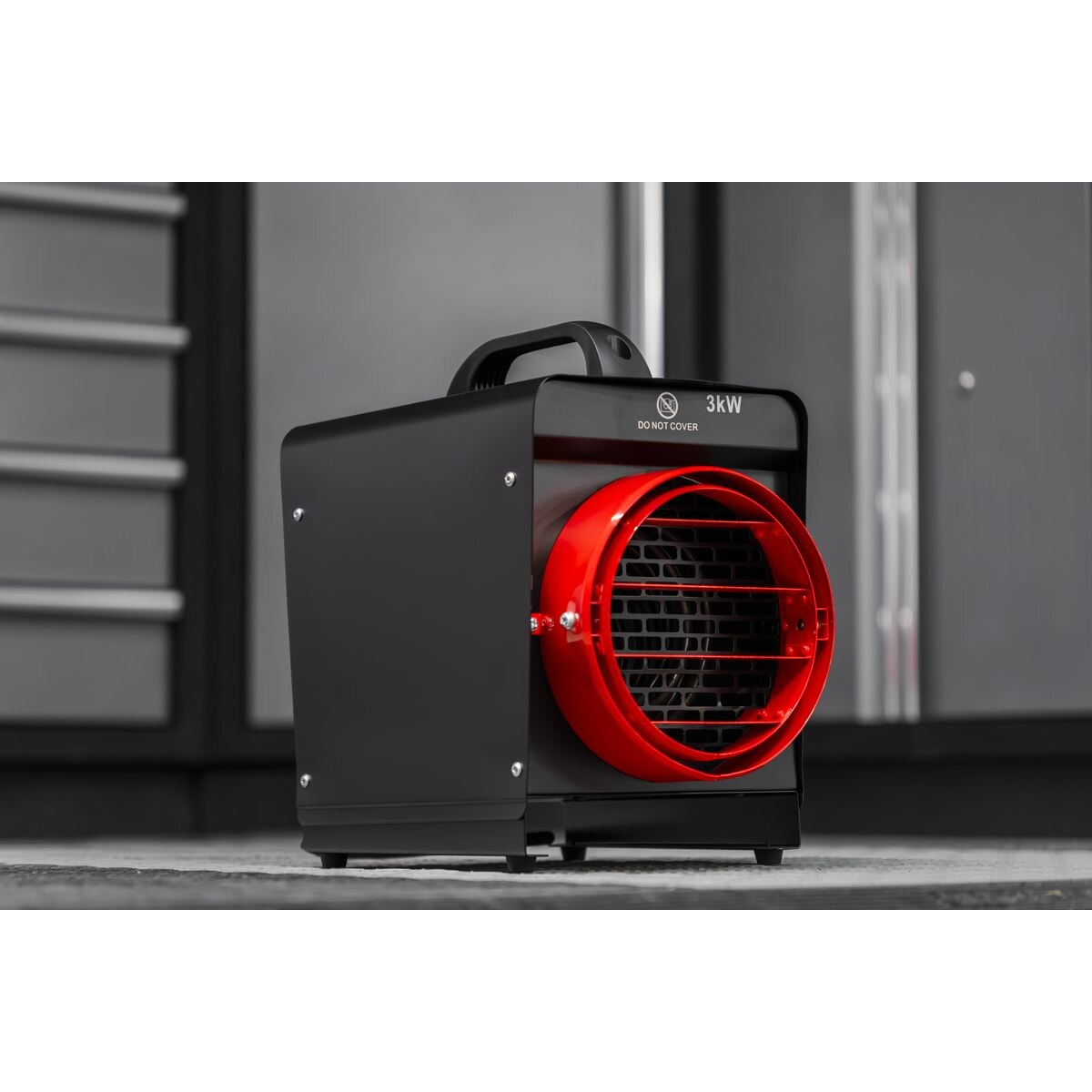 Sealey Industrial Fan Heater with Ducting 3kW - Image 5