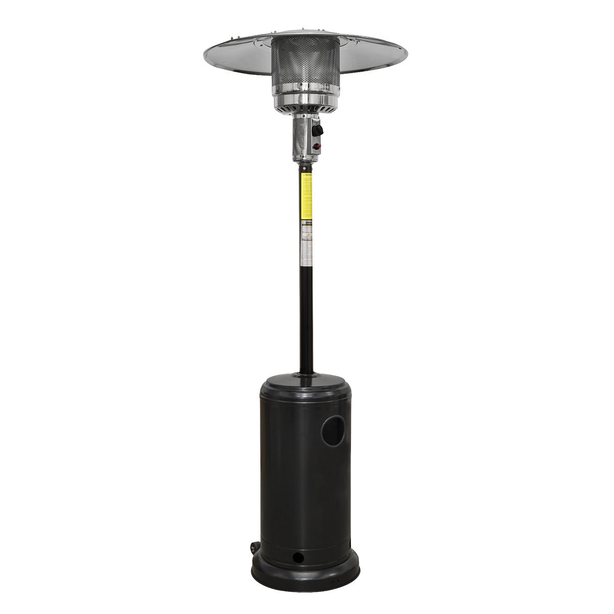 Dellonda Outdoor Garden Gas Patio Heater 13kW Commercial & Domestic Use, Black DG1