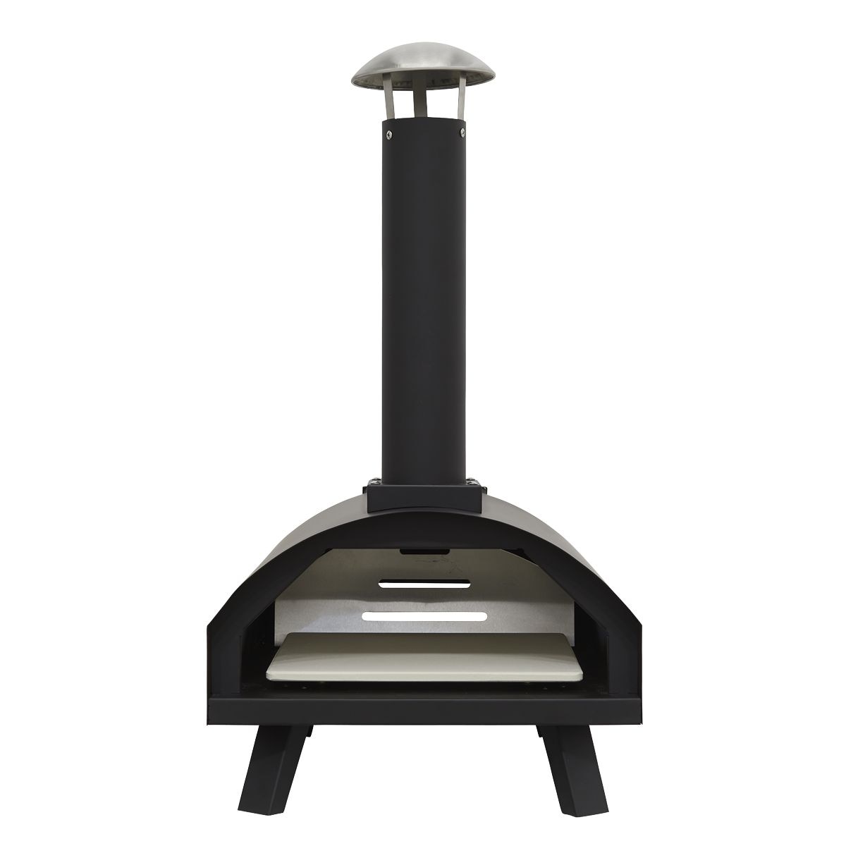 Dellonda Wood-Fired Pizza Oven 14" - Black - Image 9