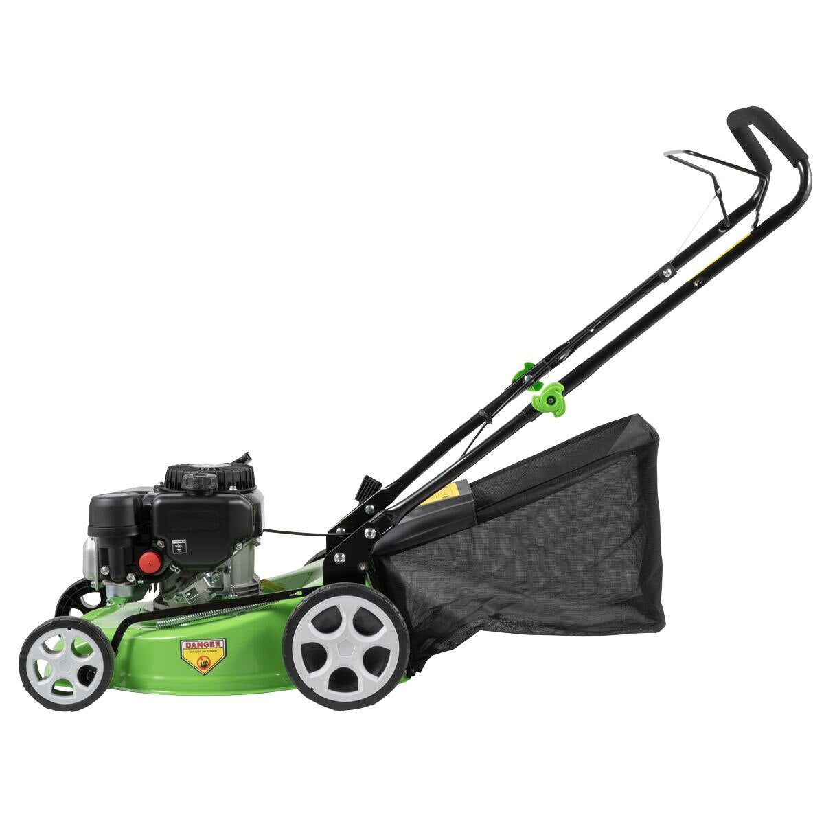 Dellonda Hand-Propelled 4-Stroke Petrol Lawnmower 16"(40cm) - Image 10