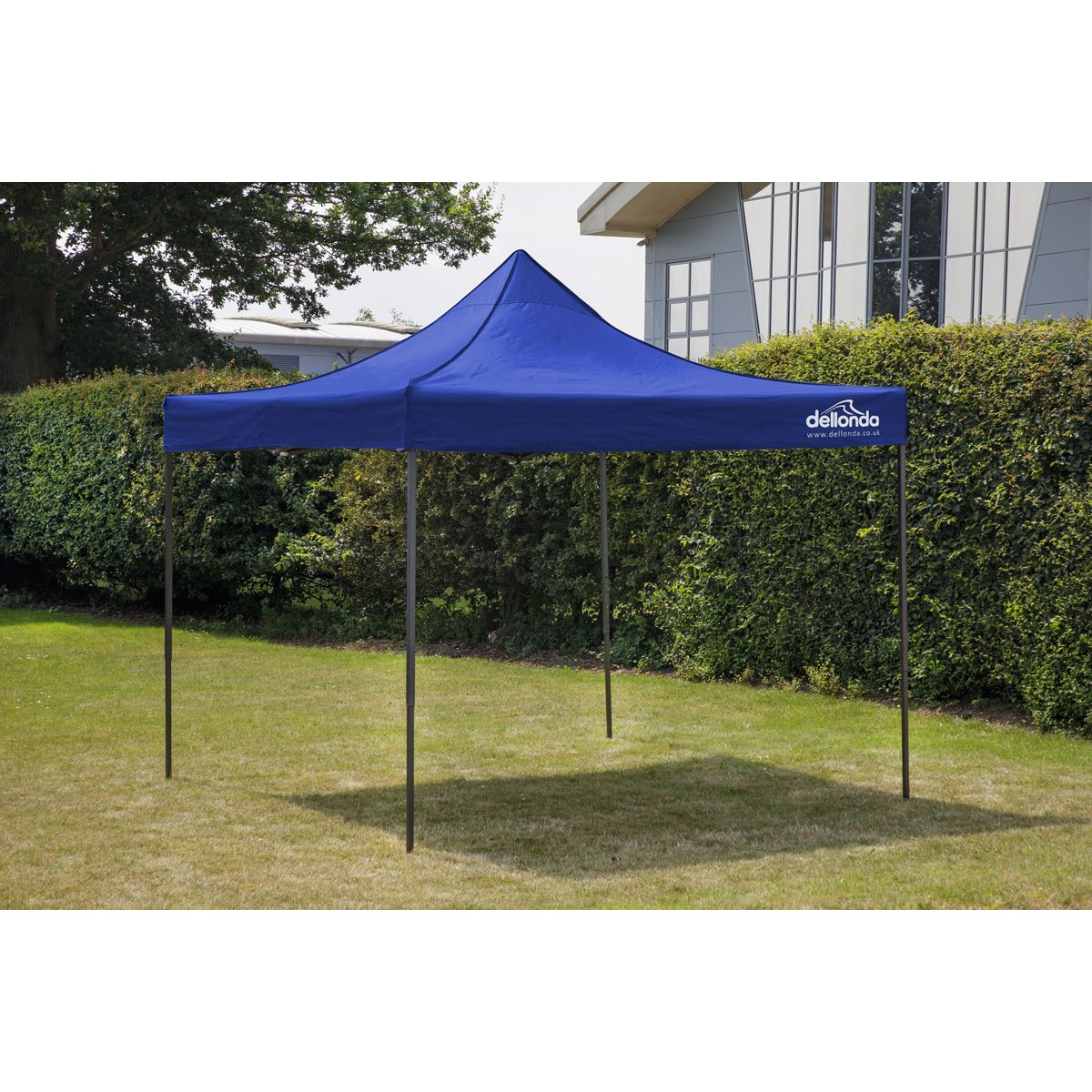Dellonda Premium 2x2m Pop-Up Gazebo, - Blue Canopy - Image 10
