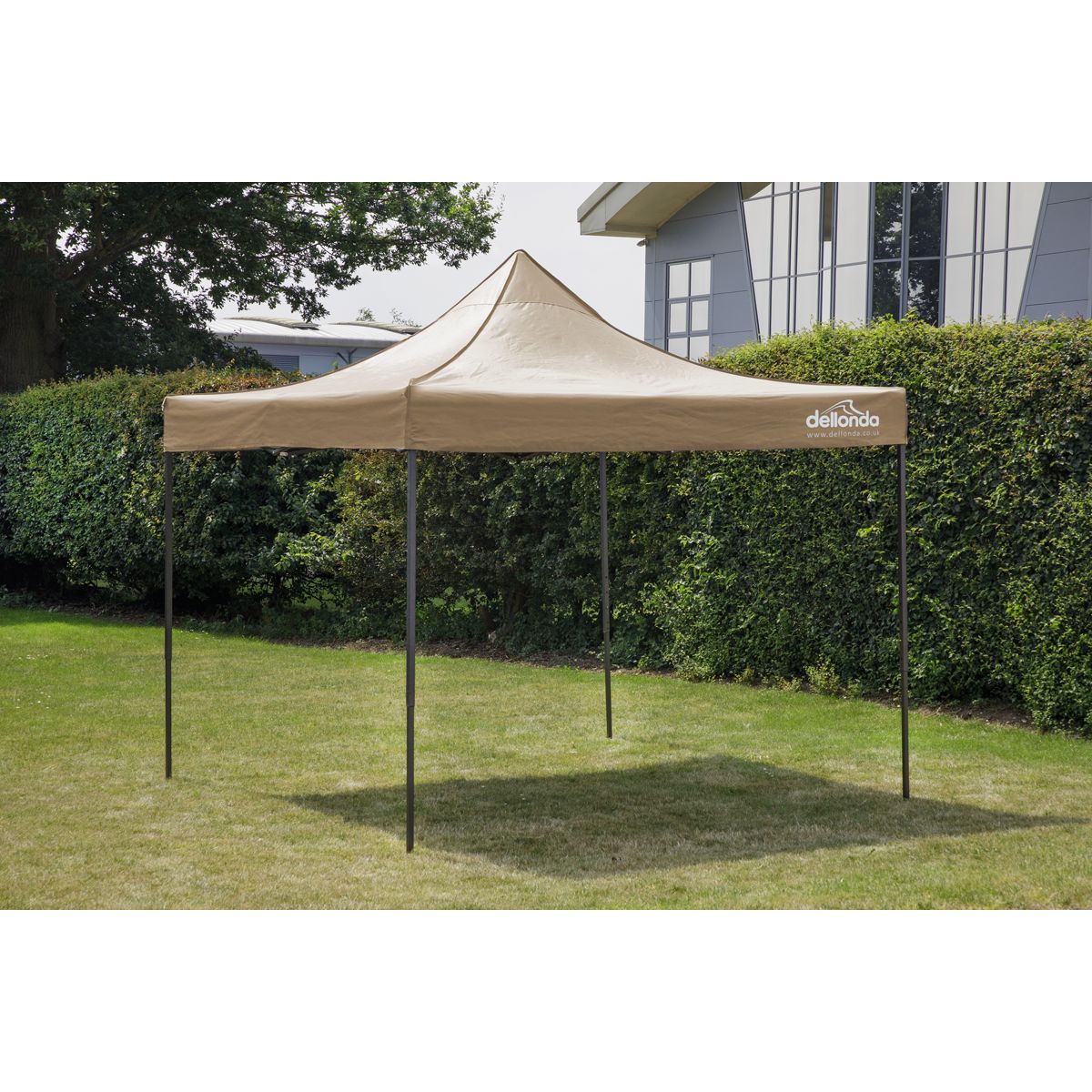 Dellonda Premium 3 x 3m Pop-Up Gazebo, - Beige Canopy - Image 5