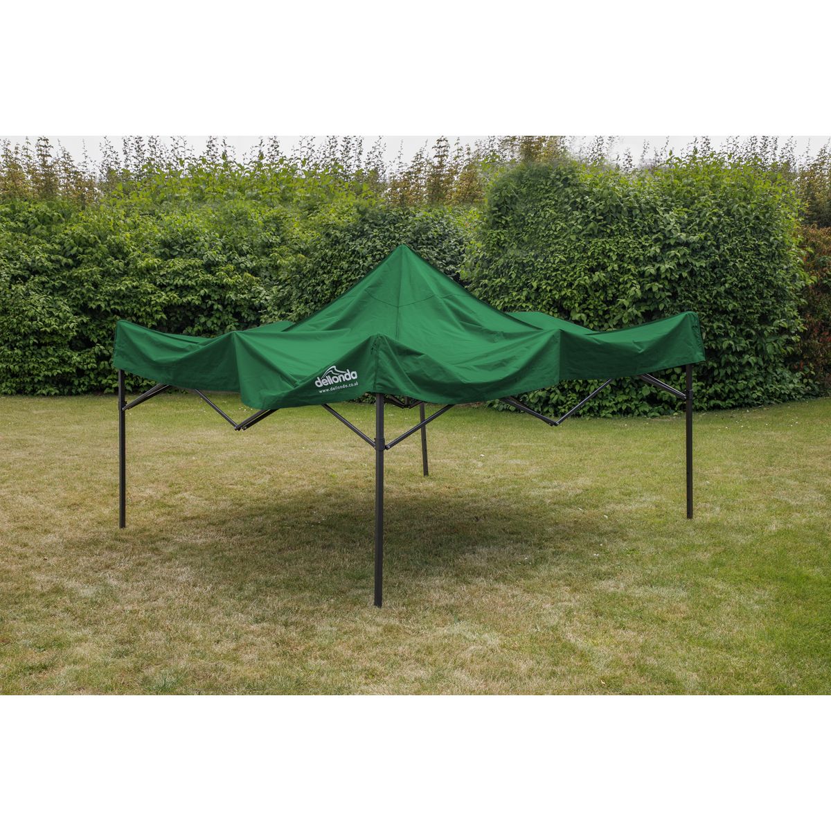 Dellonda Premium 3 x 3m Pop-Up Gazebo, - Dark Green Canopy - Image 8