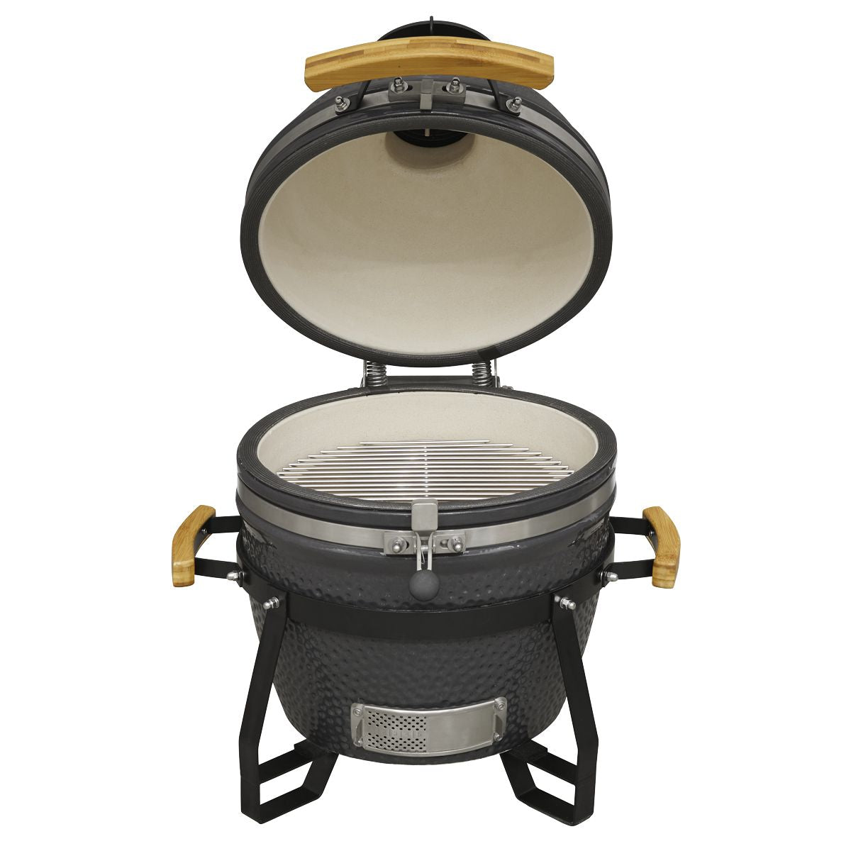 Dellonda Deluxe 16"(40cm) Ceramic Kamado Style BBQ - Image 7