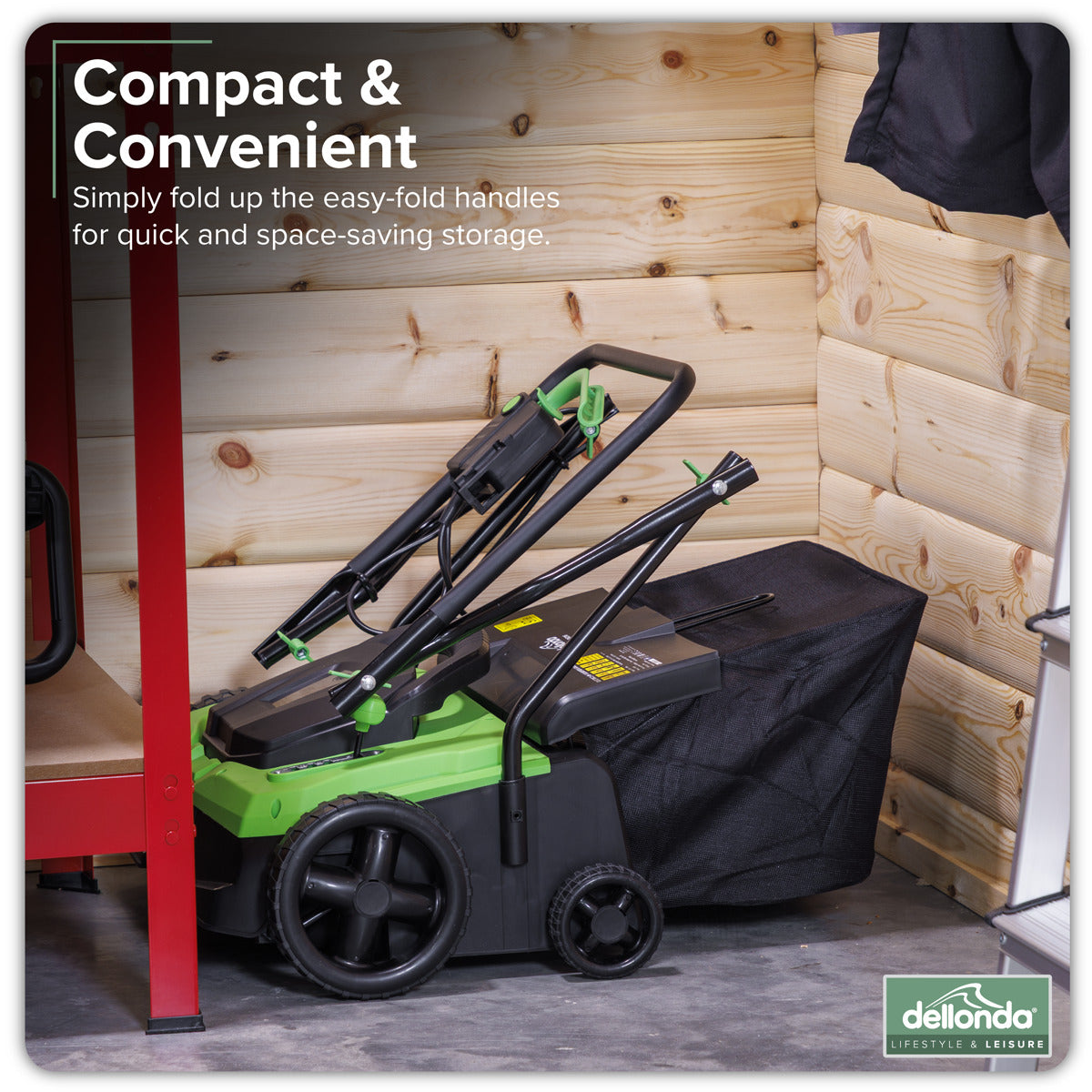 Dellonda 2-in-1 Electric Scarifier & Rake 1500W/230V DG216