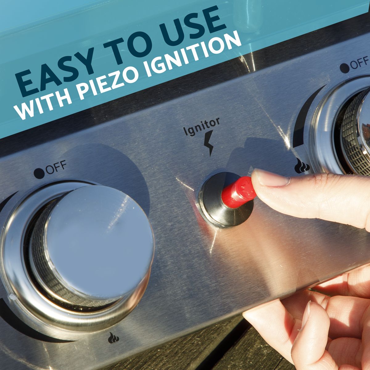 Dellonda 3 Burner Portable Gas Plancha - Image 8