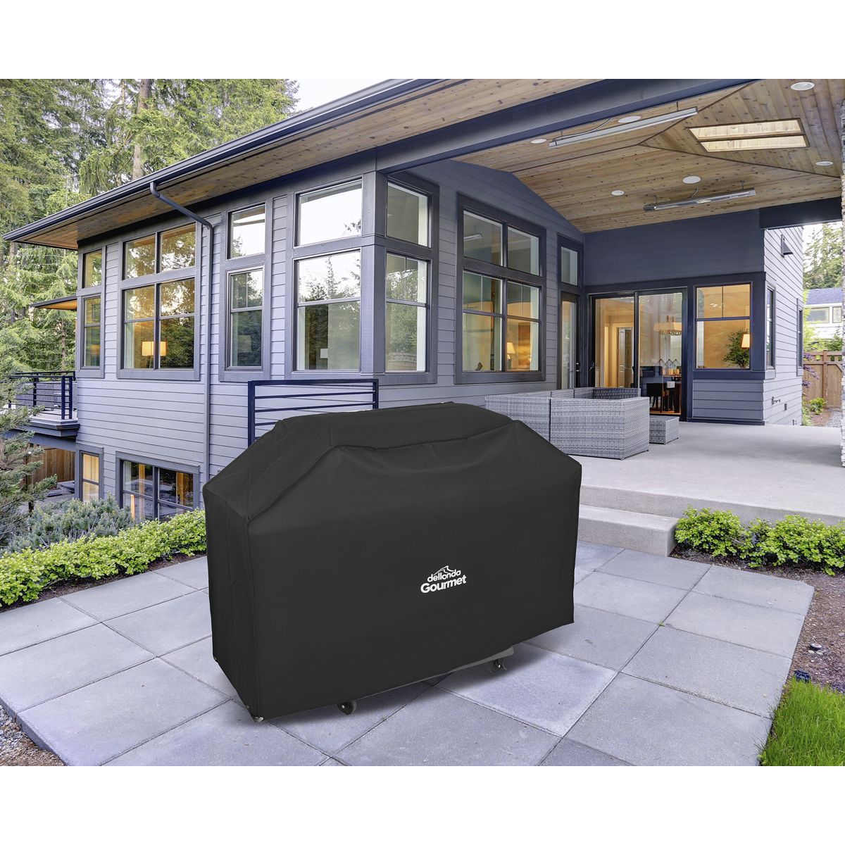 Dellonda PVC Water-Resistant BBQ Cover for DG17 - Image 5