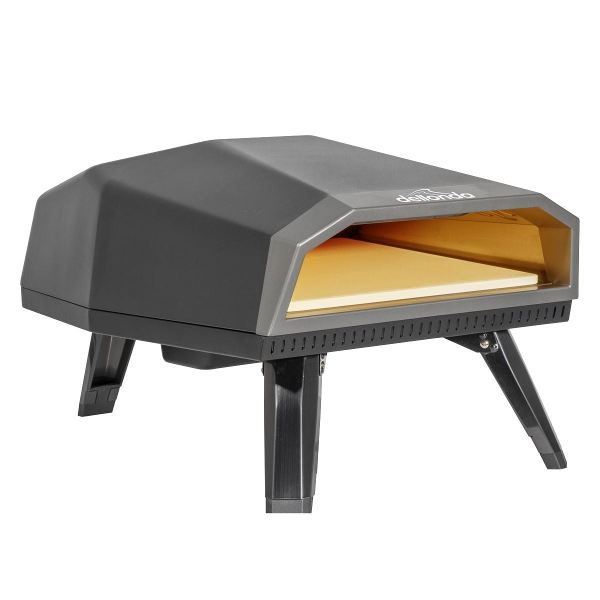 Dellonda Gas Pizza Oven with Water-Resistant Cover/Carry Bag & 12" Pizza Peel - Image 1