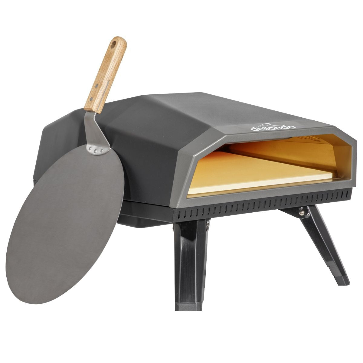 Dellonda Gas Pizza Oven with Water-Resistant Cover/Carry Bag & 12" Pizza Peel - Image 10