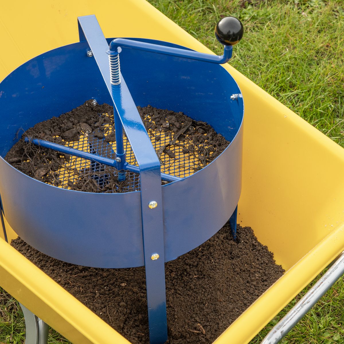 Dellonda Large Rotary Garden Sieve for Soil and Stones 16" - Image 6