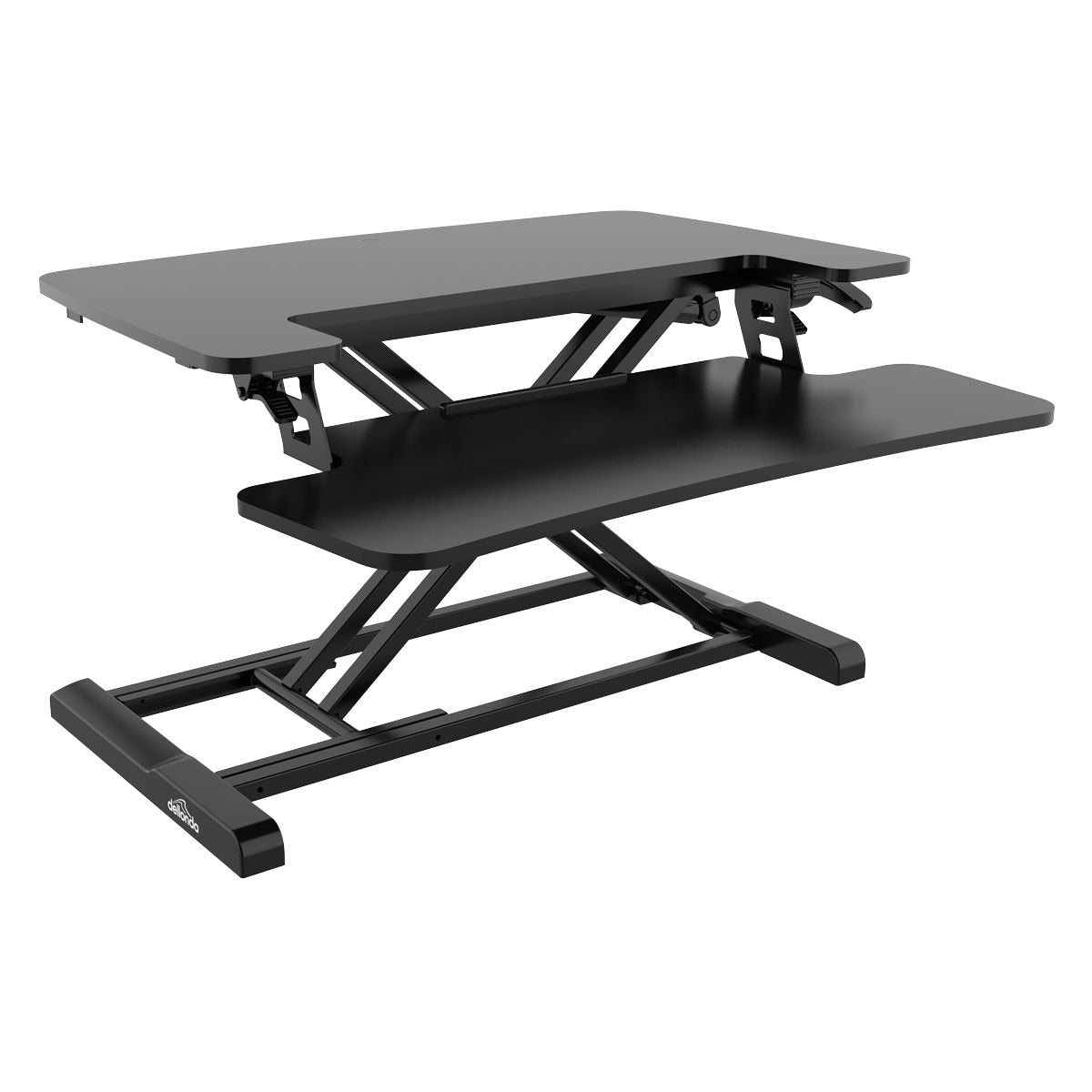 Dellonda 71cm Adjustable-Height Standing Desk Riser 15kg Capacity - DH14