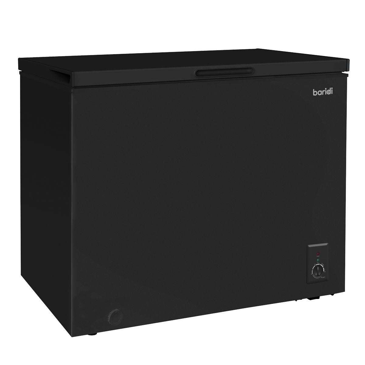 Baridi Freestanding Chest Freezer 199L Capacity - Black