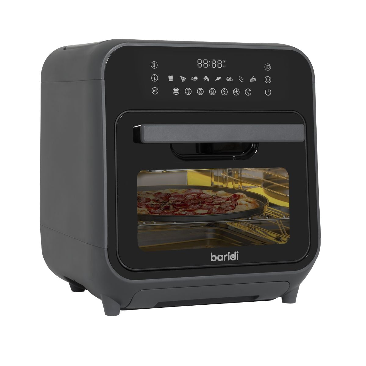 Baridi Steam Air Fryer Oven 15L Capacity