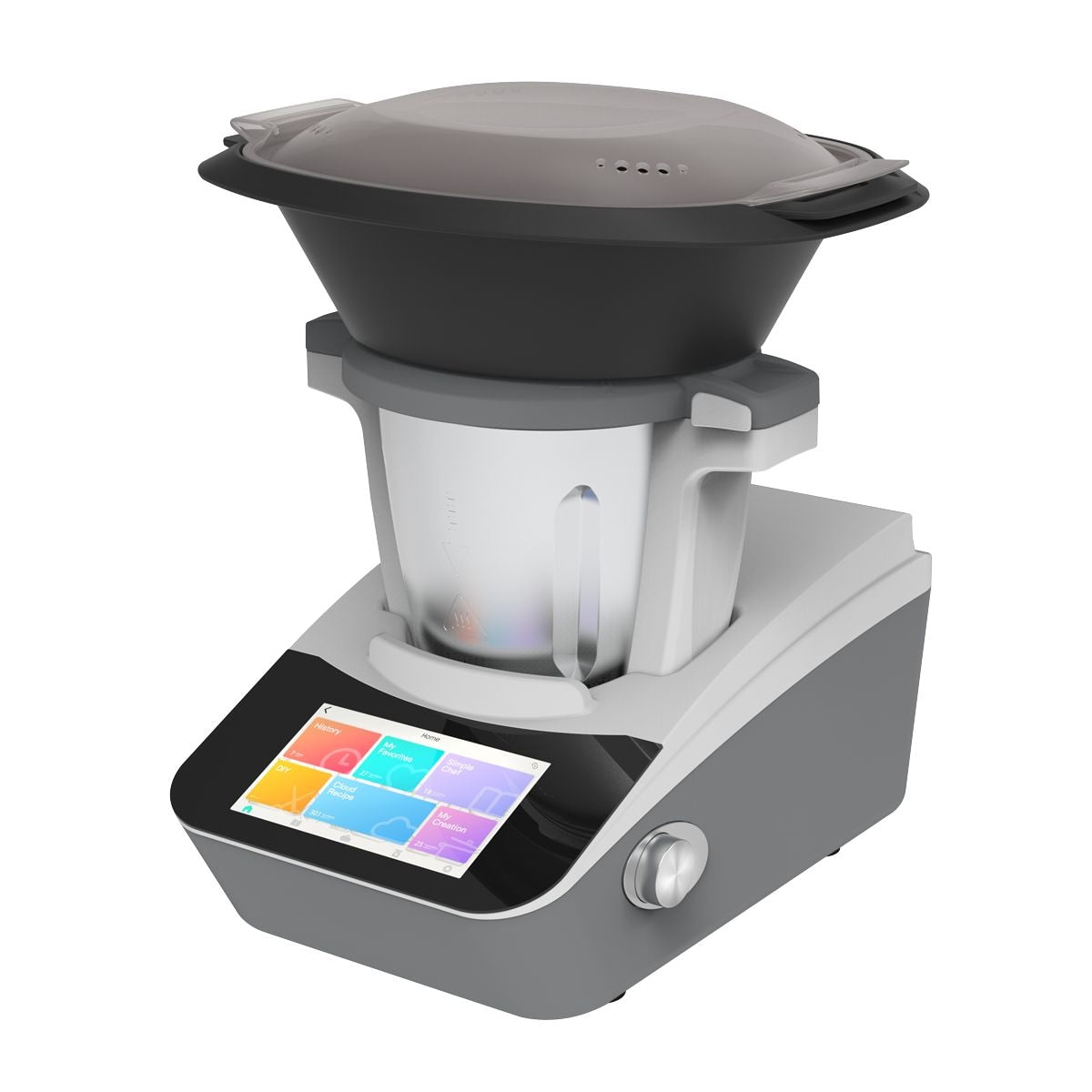 Baridi Smart Thermo-Cooker with 7" Touchscreen & App-Guided Recipes with 18 Preset Functions - Image 1