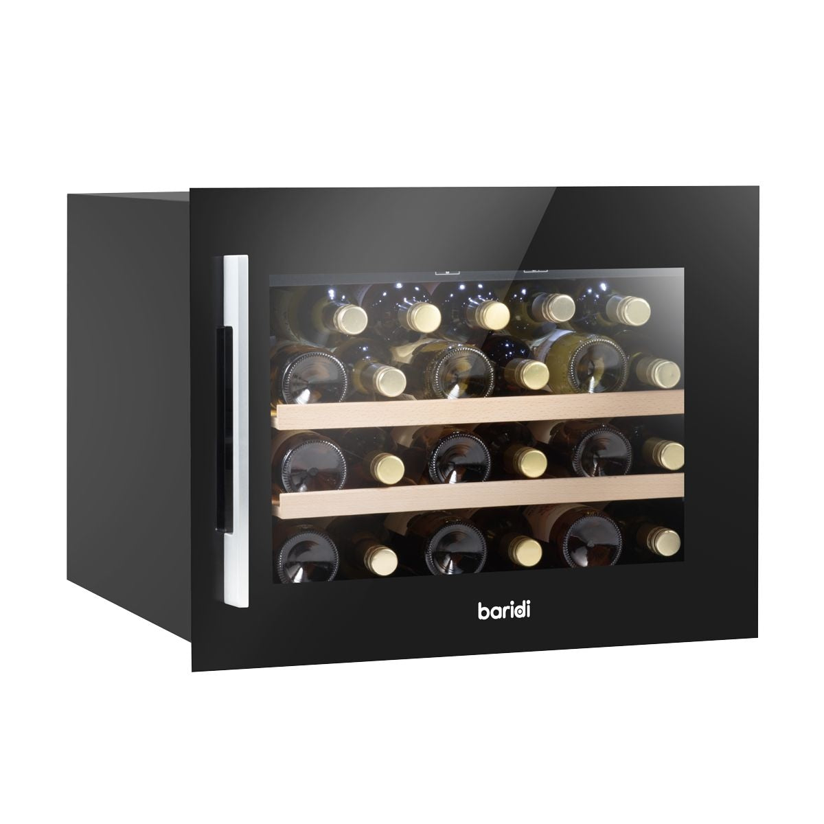 Baridi 28 Bottle Wine Fridge & Cooler 60cm - Image 1