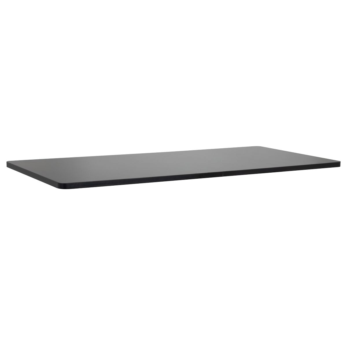 Dellonda Rectangular Desktop 1400 x 700mm - Black - Image 1