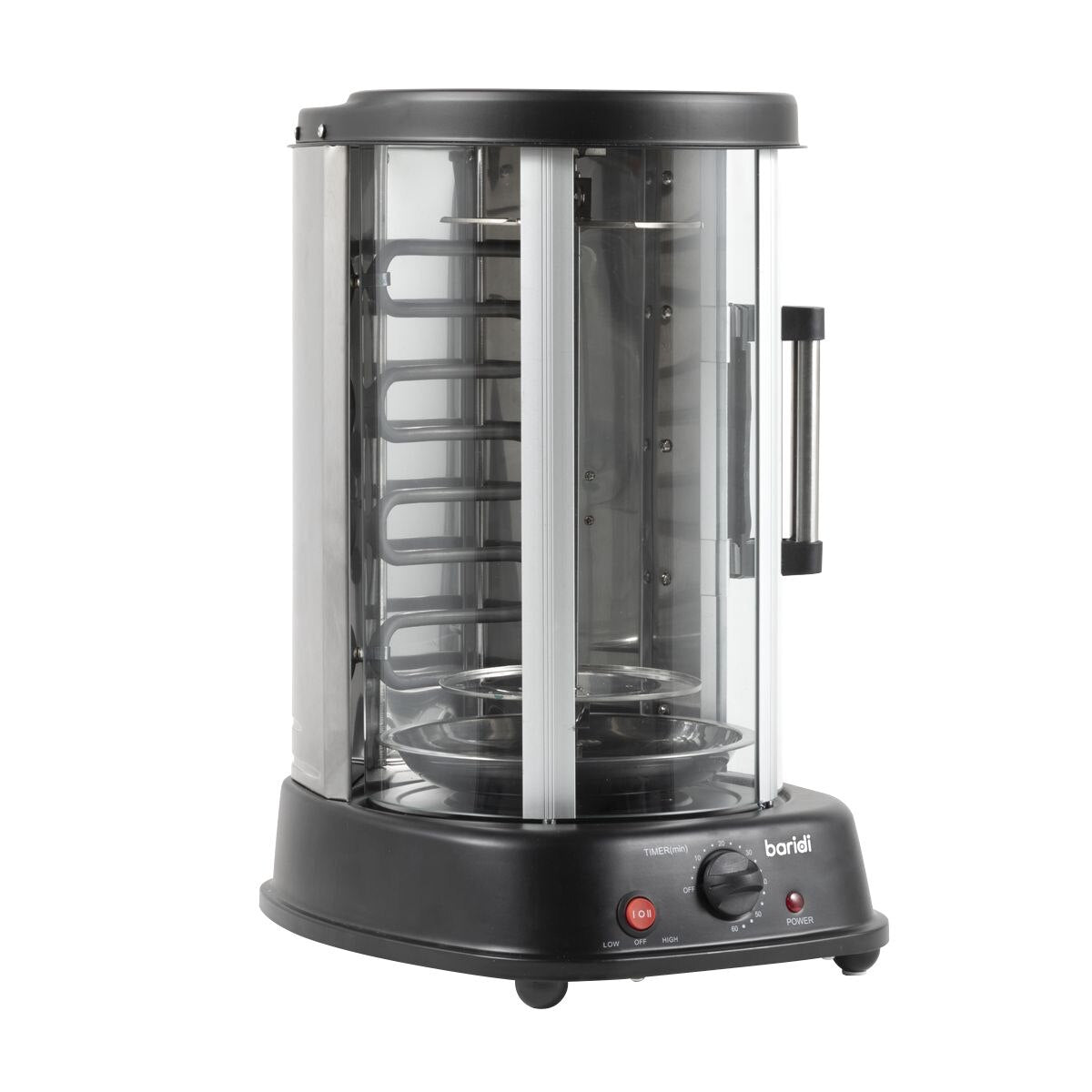 Baridi Vertical 360° Rotisserie Smokeless Grill 21L Capacity - Image 2