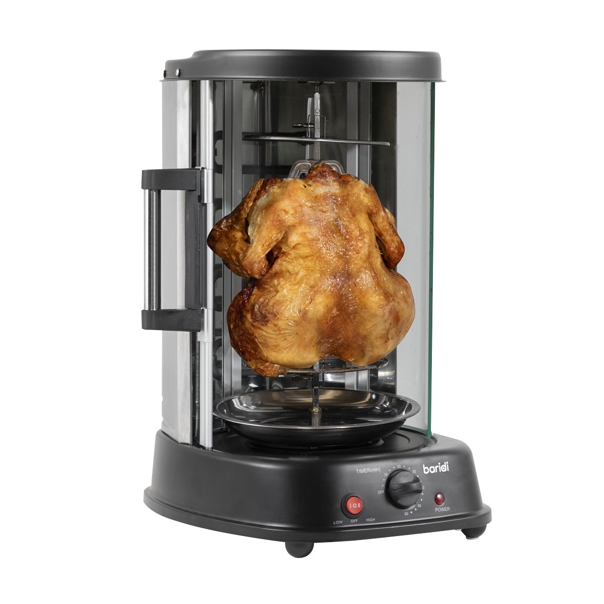 Baridi Vertical 360° Rotisserie Smokeless Grill 21L Capacity - Image 5